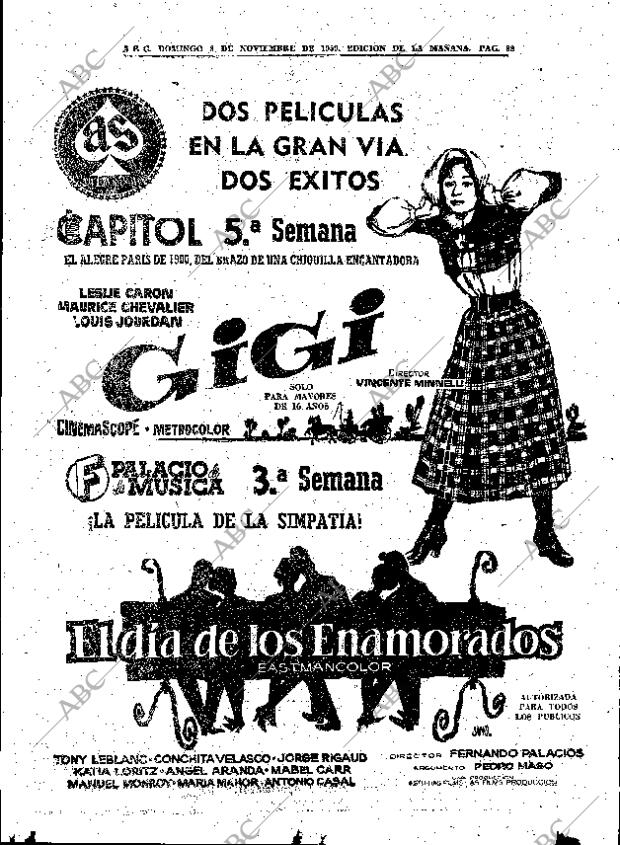 ABC MADRID 08-11-1959 página 88