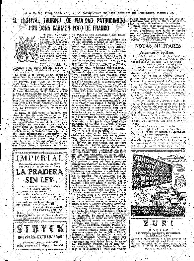 ABC SEVILLA 08-11-1959 página 51