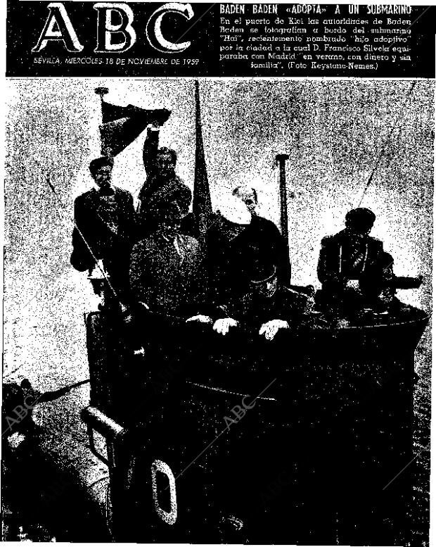 ABC SEVILLA 18-11-1959 página 1