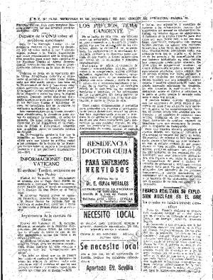 ABC SEVILLA 18-11-1959 página 20