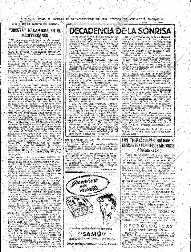 ABC SEVILLA 18-11-1959 página 22