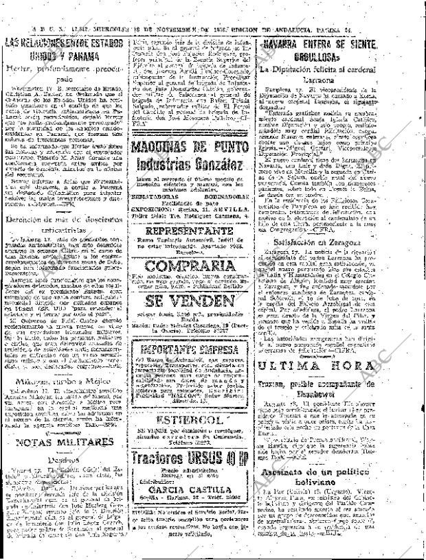 ABC SEVILLA 18-11-1959 página 24