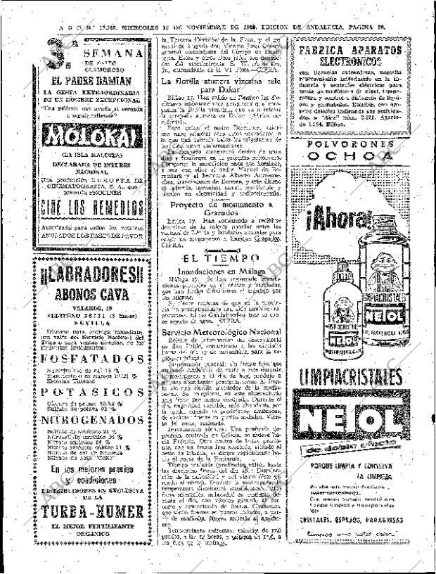 ABC SEVILLA 18-11-1959 página 26