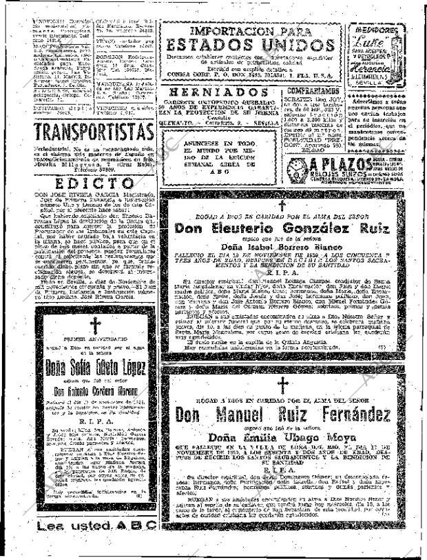 ABC SEVILLA 18-11-1959 página 38