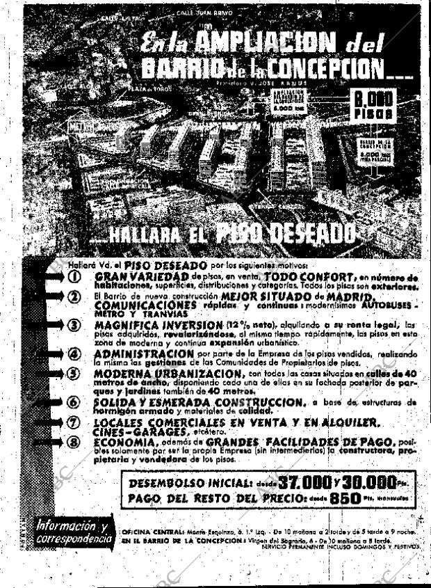 ABC MADRID 19-11-1959 página 23