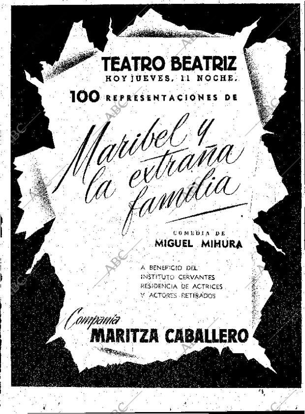 ABC MADRID 19-11-1959 página 27