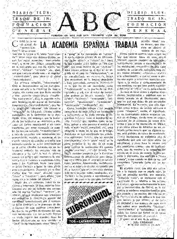 ABC MADRID 19-11-1959 página 3