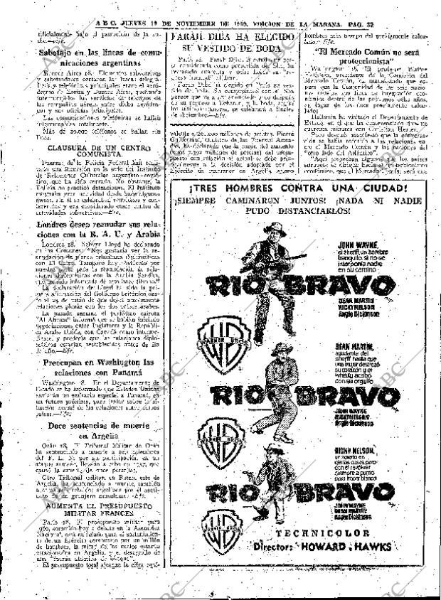 ABC MADRID 19-11-1959 página 37