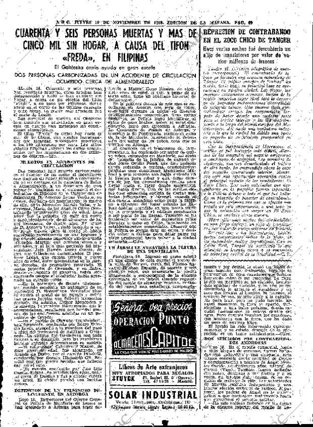 ABC MADRID 19-11-1959 página 49