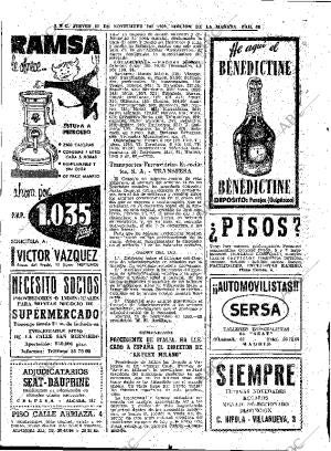 ABC MADRID 19-11-1959 página 56