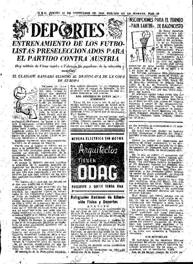 ABC MADRID 19-11-1959 página 57