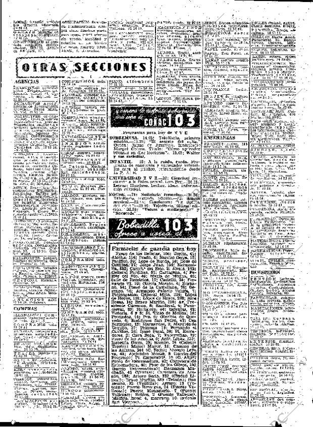 ABC MADRID 19-11-1959 página 68
