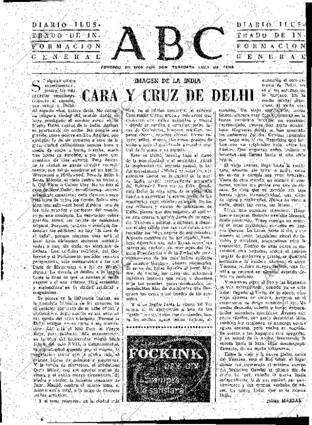 ABC MADRID 20-11-1959 página 3