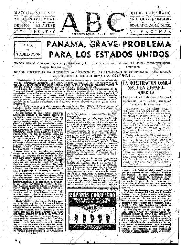 ABC MADRID 20-11-1959 página 47