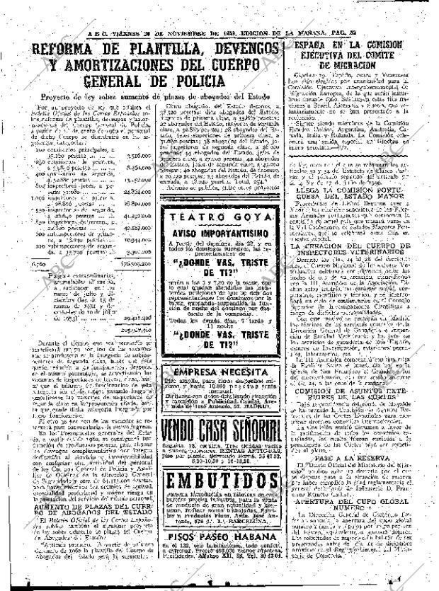 ABC MADRID 20-11-1959 página 52