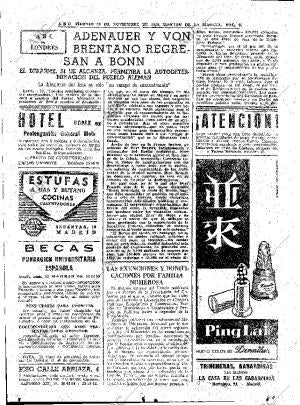 ABC MADRID 20-11-1959 página 56