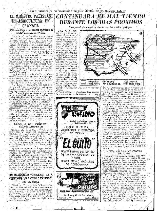 ABC MADRID 20-11-1959 página 59