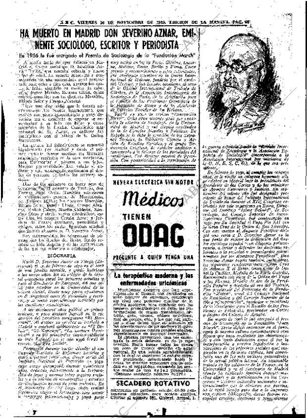 ABC MADRID 20-11-1959 página 63
