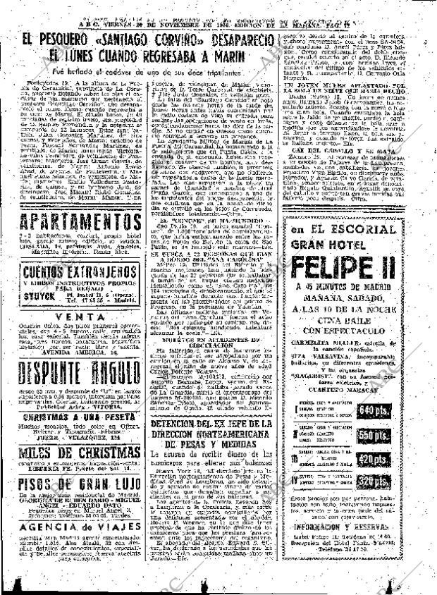 ABC MADRID 20-11-1959 página 72