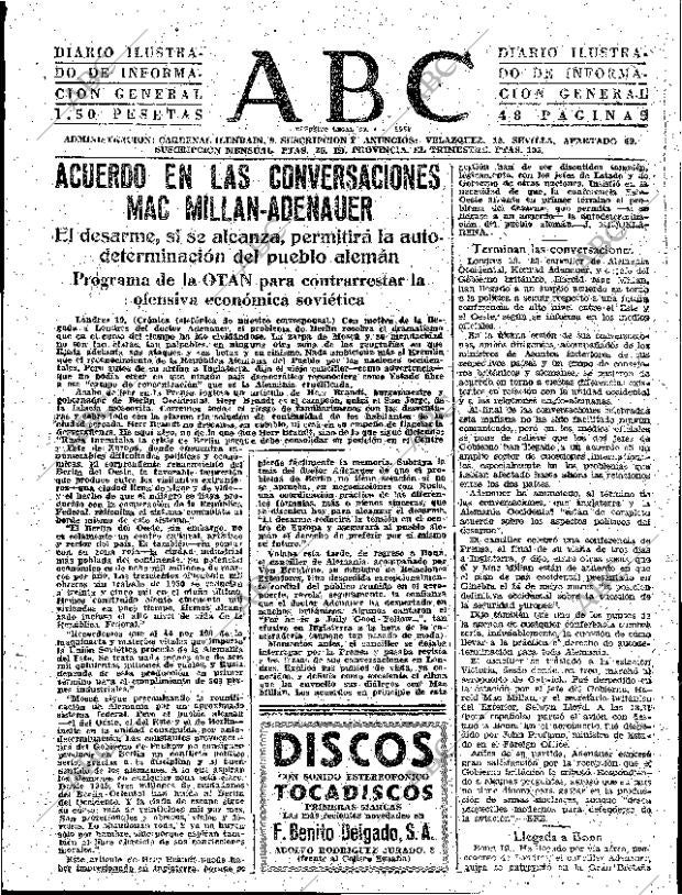 ABC SEVILLA 20-11-1959 página 23