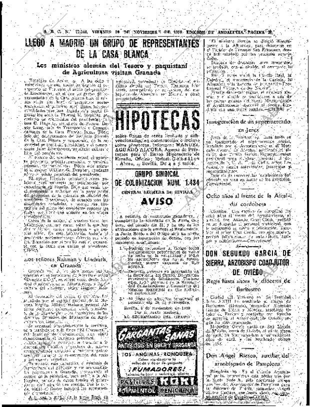 ABC SEVILLA 20-11-1959 página 29
