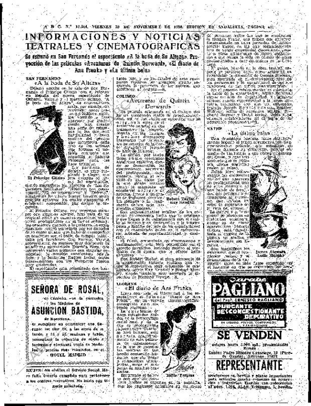 ABC SEVILLA 20-11-1959 página 41