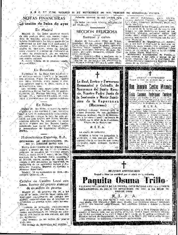 ABC SEVILLA 20-11-1959 página 43