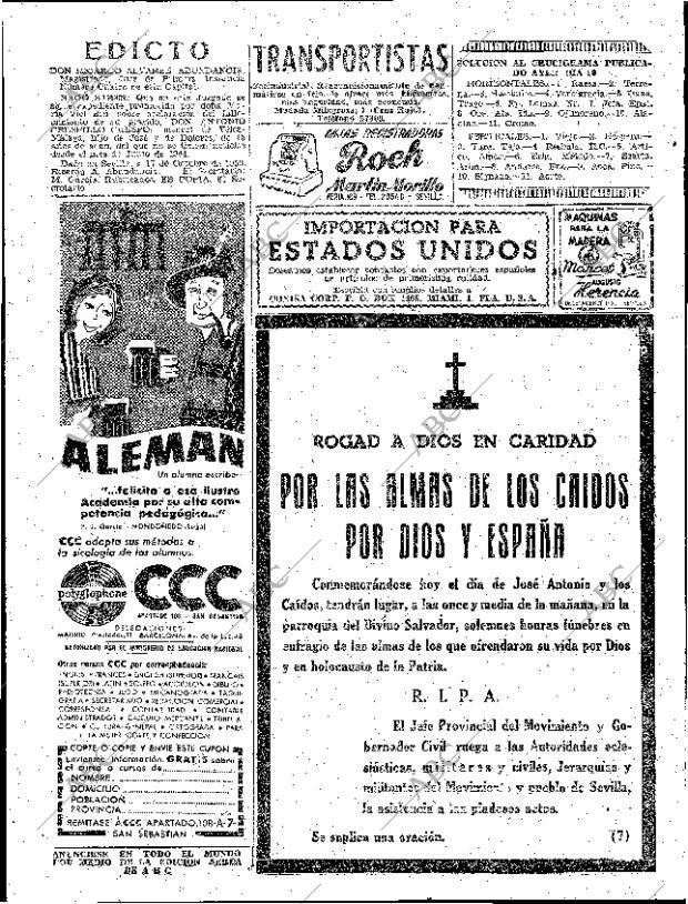 ABC SEVILLA 20-11-1959 página 46