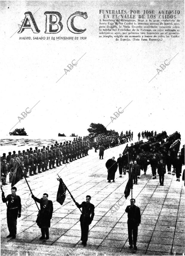 ABC MADRID 21-11-1959 página 1