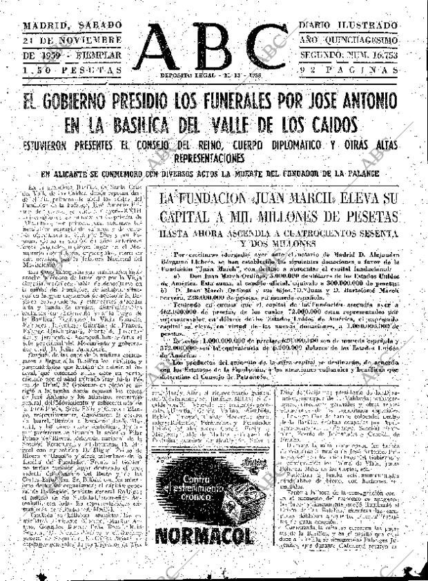 ABC MADRID 21-11-1959 página 47