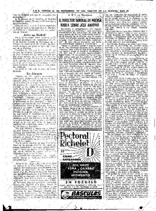 ABC MADRID 21-11-1959 página 48