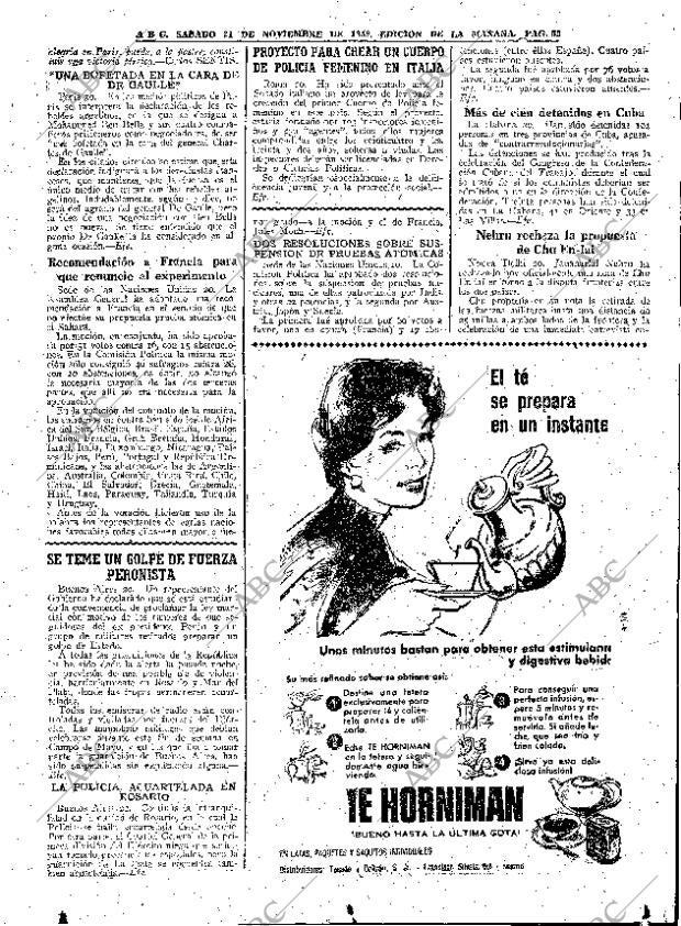 ABC MADRID 21-11-1959 página 55