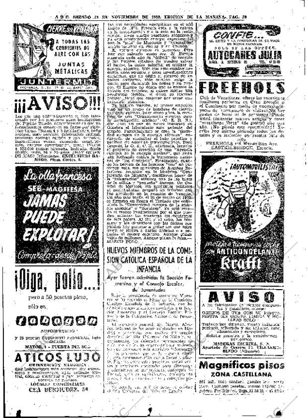 ABC MADRID 21-11-1959 página 58