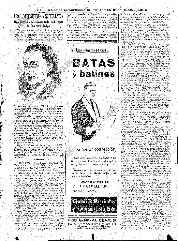 ABC MADRID 21-11-1959 página 67