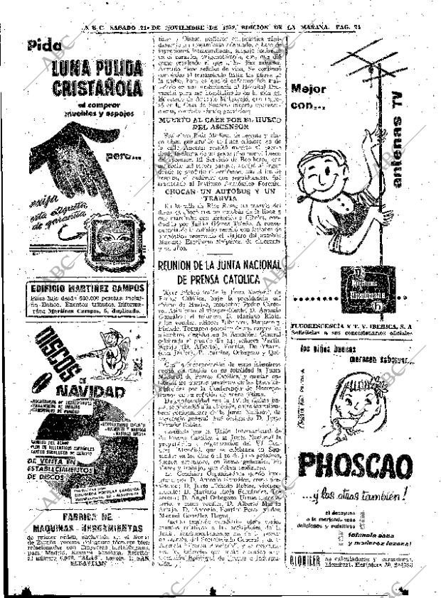 ABC MADRID 21-11-1959 página 74