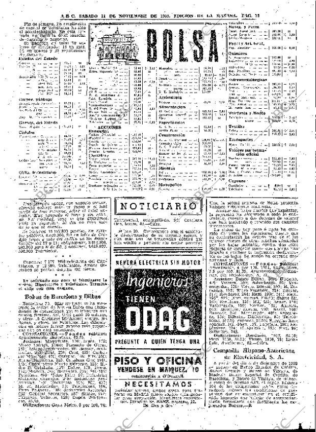 ABC MADRID 21-11-1959 página 75