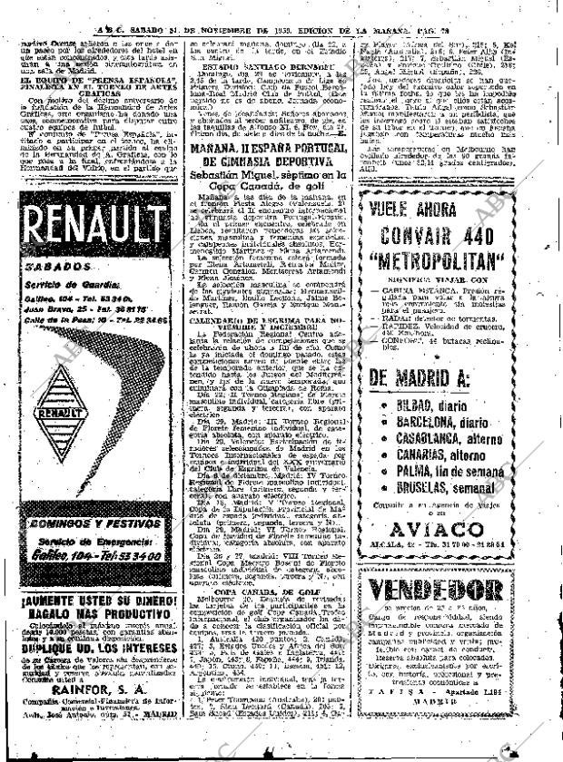 ABC MADRID 21-11-1959 página 78