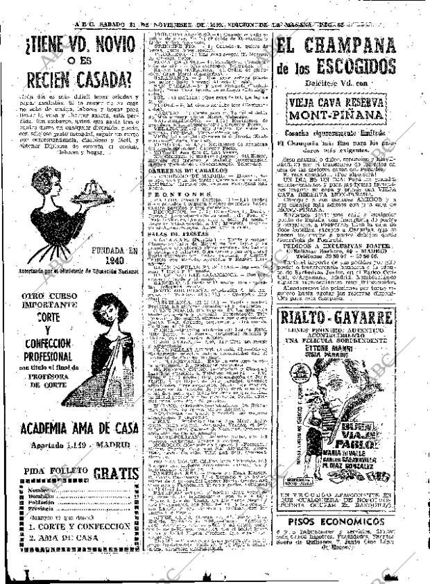 ABC MADRID 21-11-1959 página 82