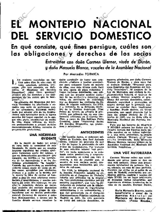 BLANCO Y NEGRO MADRID 21-11-1959 página 18
