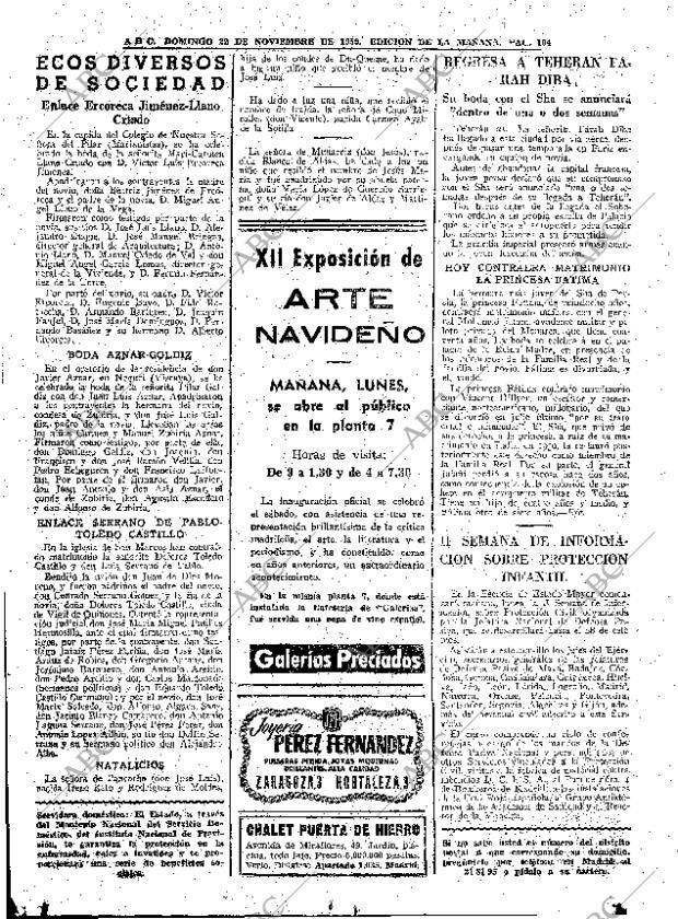 ABC MADRID 22-11-1959 página 104