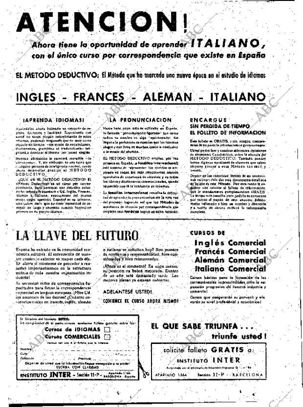 ABC MADRID 22-11-1959 página 18
