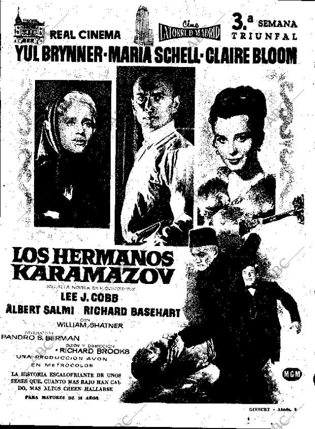 ABC MADRID 22-11-1959 página 70