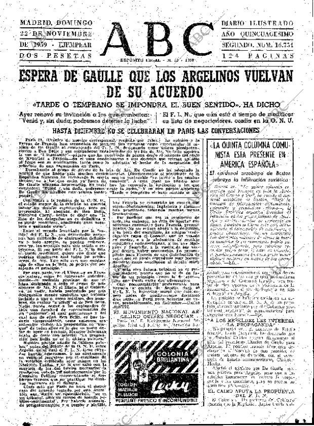 ABC MADRID 22-11-1959 página 79