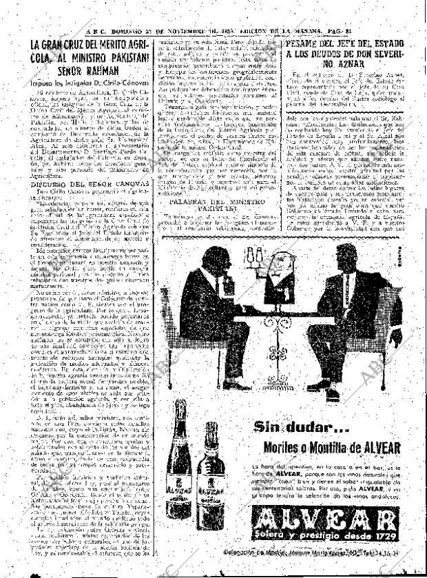 ABC MADRID 22-11-1959 página 81