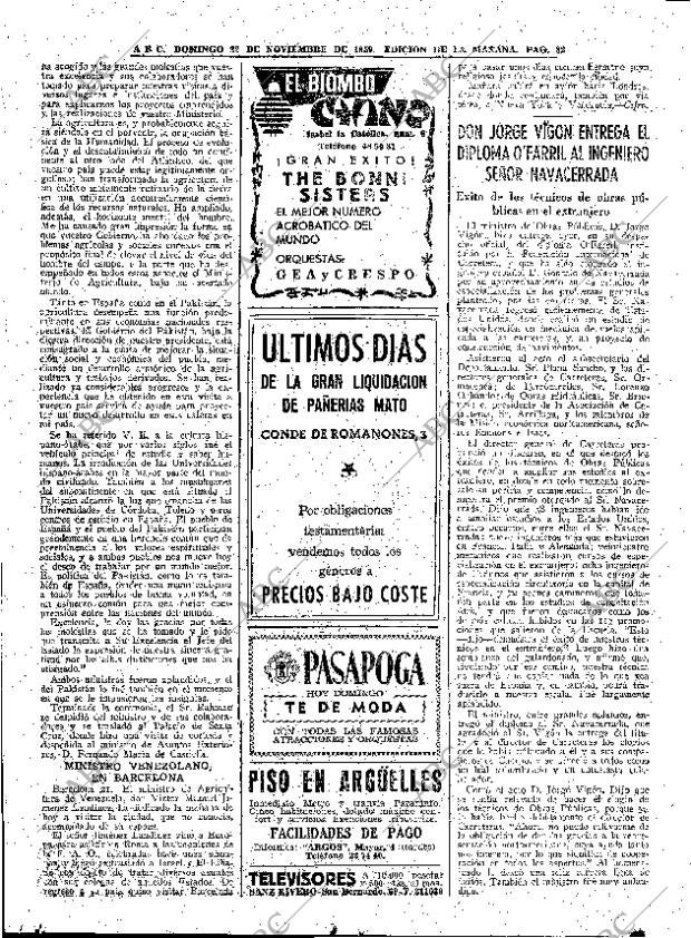 ABC MADRID 22-11-1959 página 82