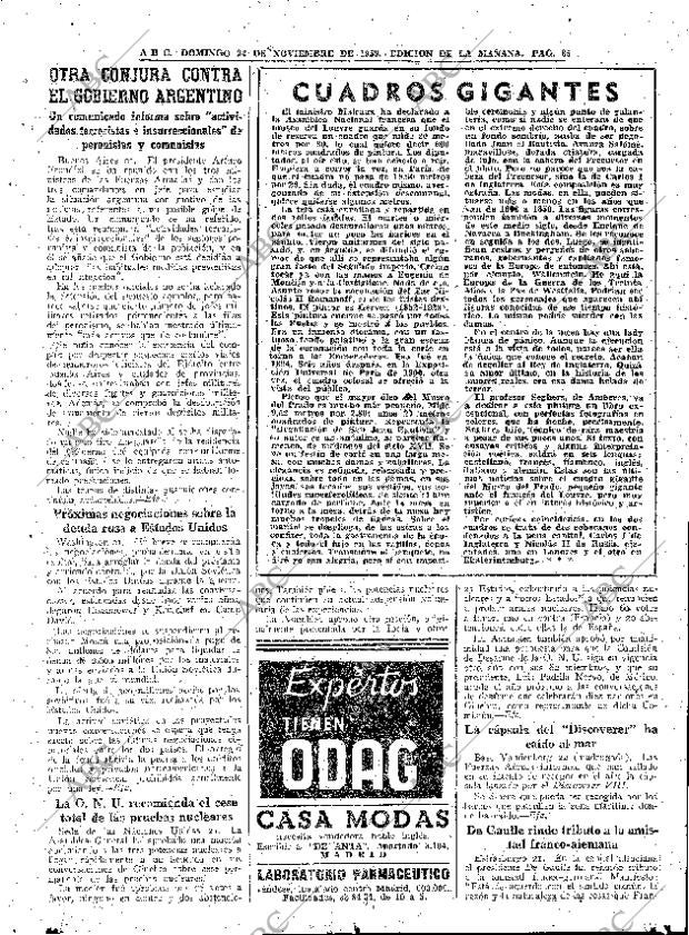 ABC MADRID 22-11-1959 página 85