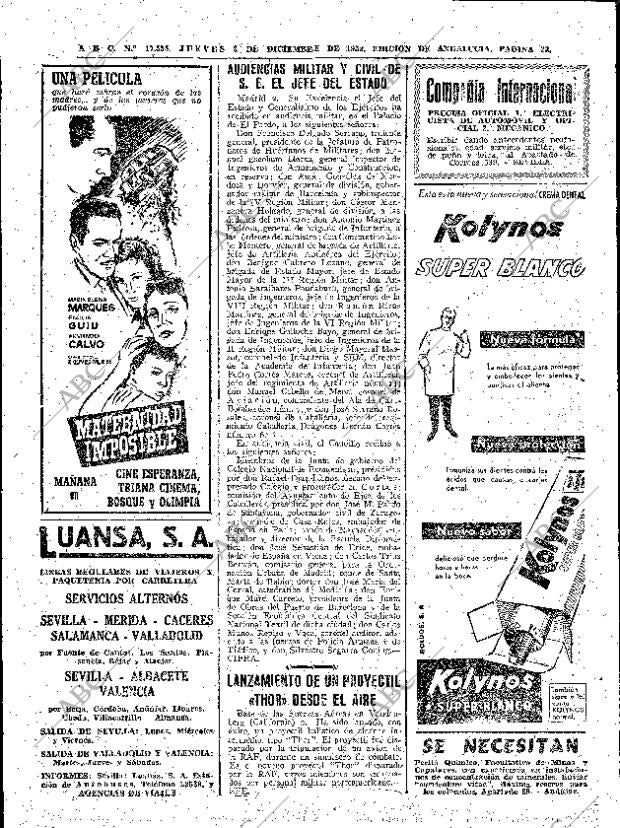 ABC SEVILLA 03-12-1959 página 22