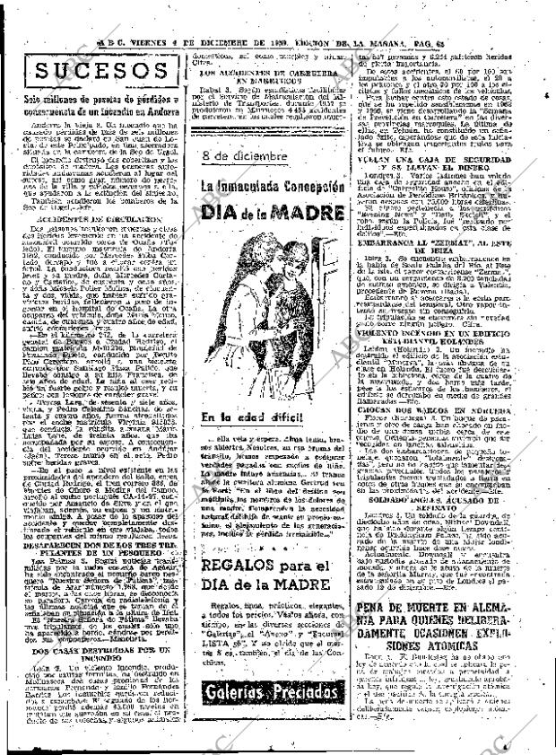 ABC MADRID 04-12-1959 página 62