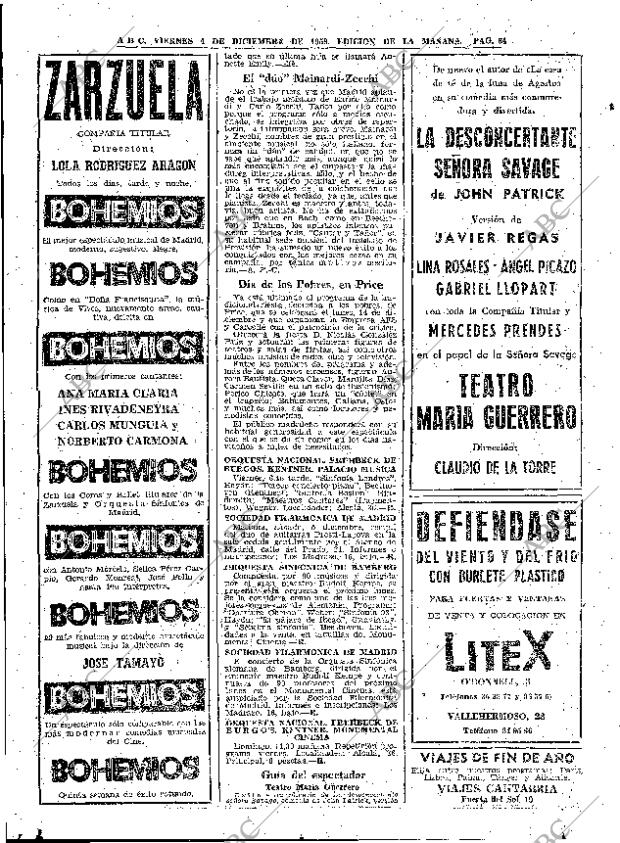 ABC MADRID 04-12-1959 página 64