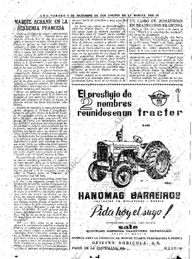 ABC MADRID 05-12-1959 página 63
